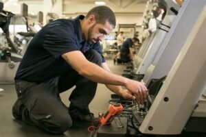 NordicTrack treadmill repair technician